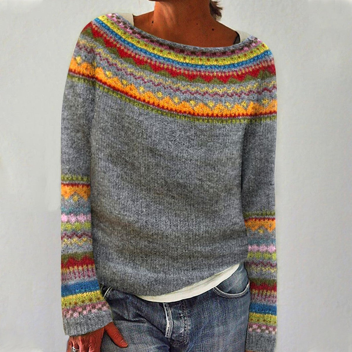 Selma™ | Cosy Retro Sweater