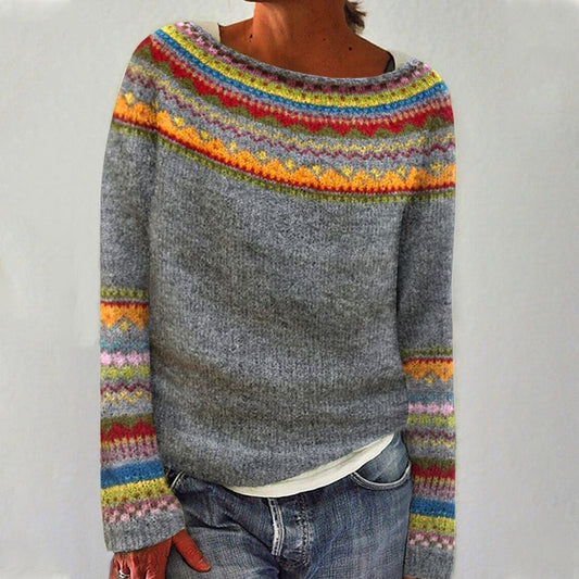 Selma™ | Cosy Retro Sweater