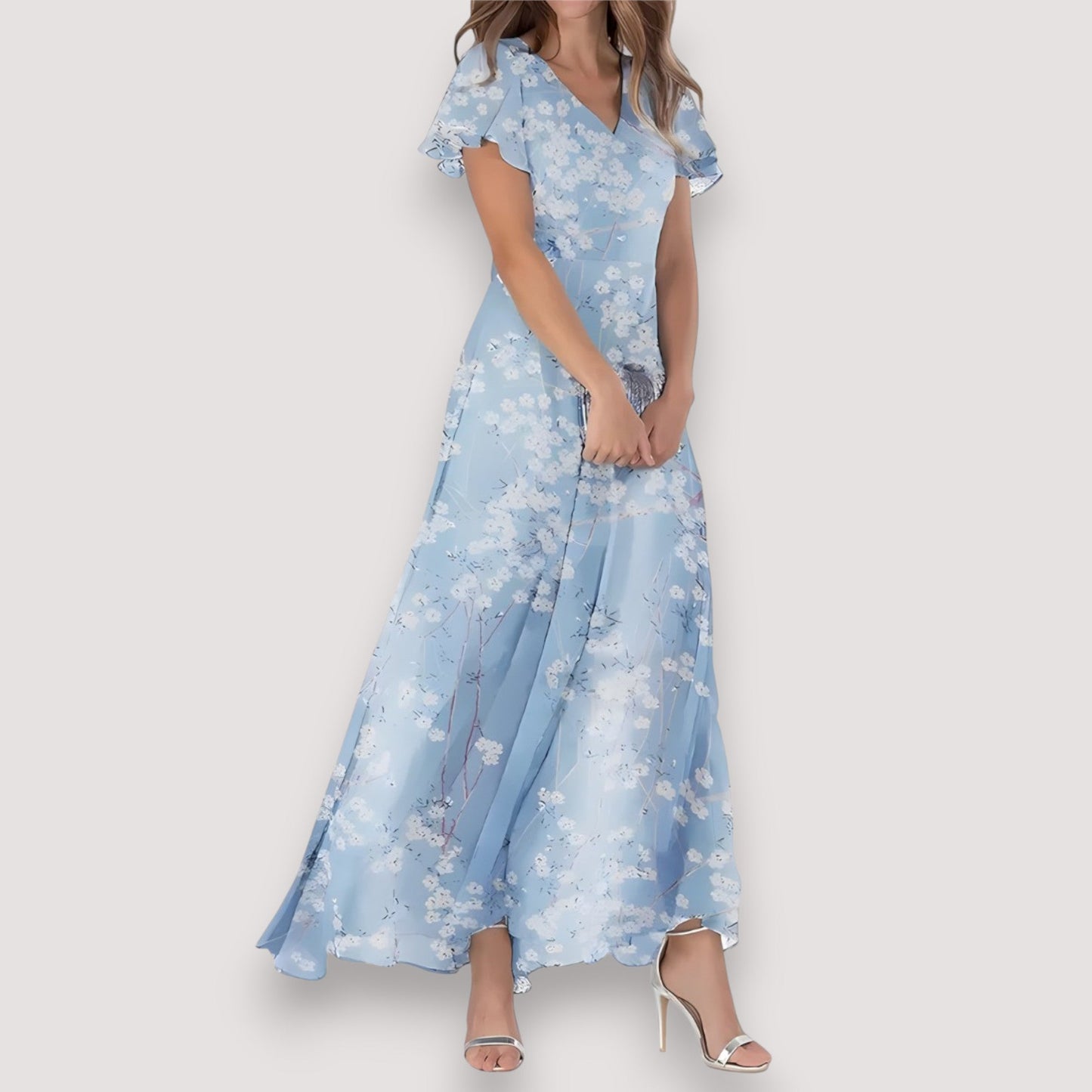 Singne™ | Luxurious maxi dress with a flattering fit
