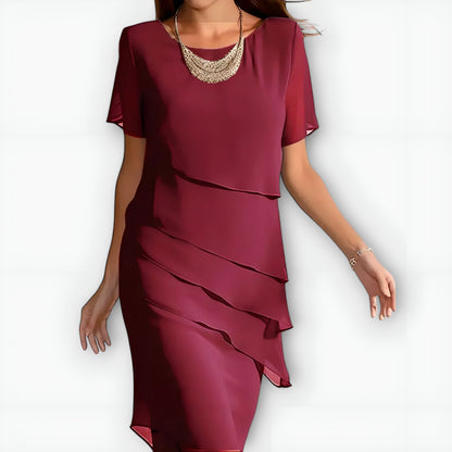 Ebba™ - Stylish figure-hugging dress