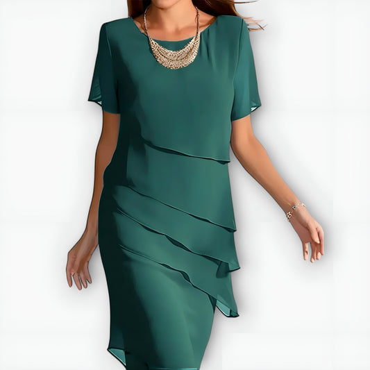 Ebba™ - Stylish figure-hugging dress