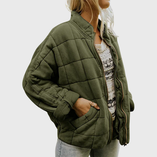 Klara™ | Padded jacket with an elegant oversized look