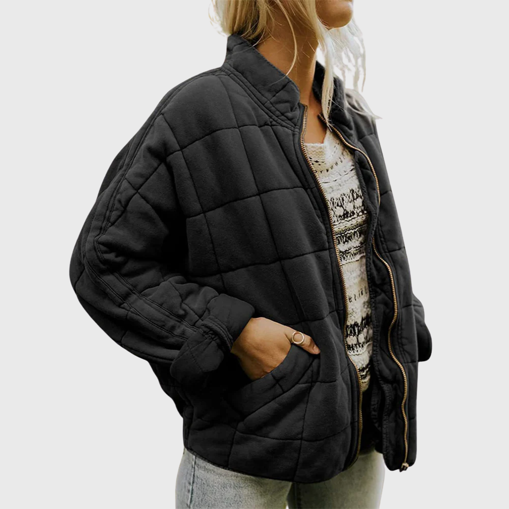 Klara™ | Padded jacket with an elegant oversized look