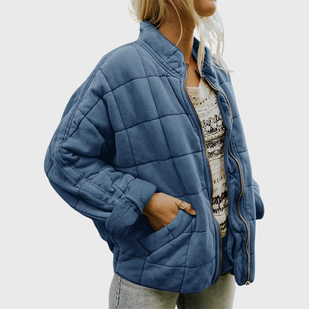 Klara™ | Padded jacket with an elegant oversized look