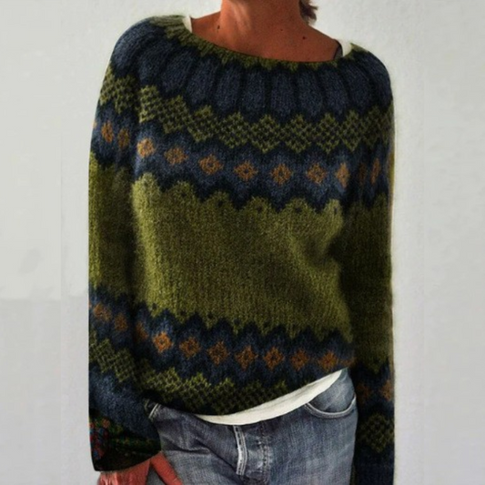 Elvira™ | Cosy Retro Sweater