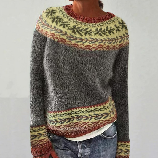 Emilia™ | Cosy Retro Sweater