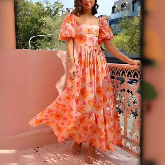 Elsa™ | Elegant maxi dress with a flattering cut and summery comfort