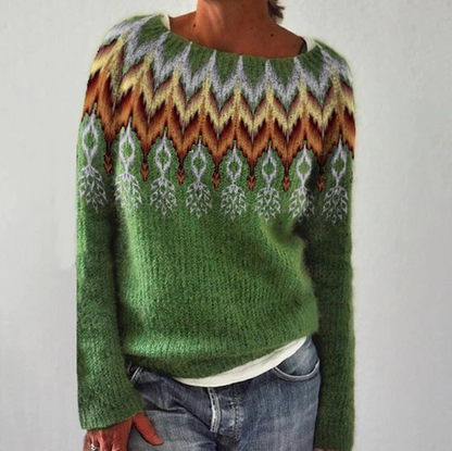 Saga™ | Chic Retro Sweater