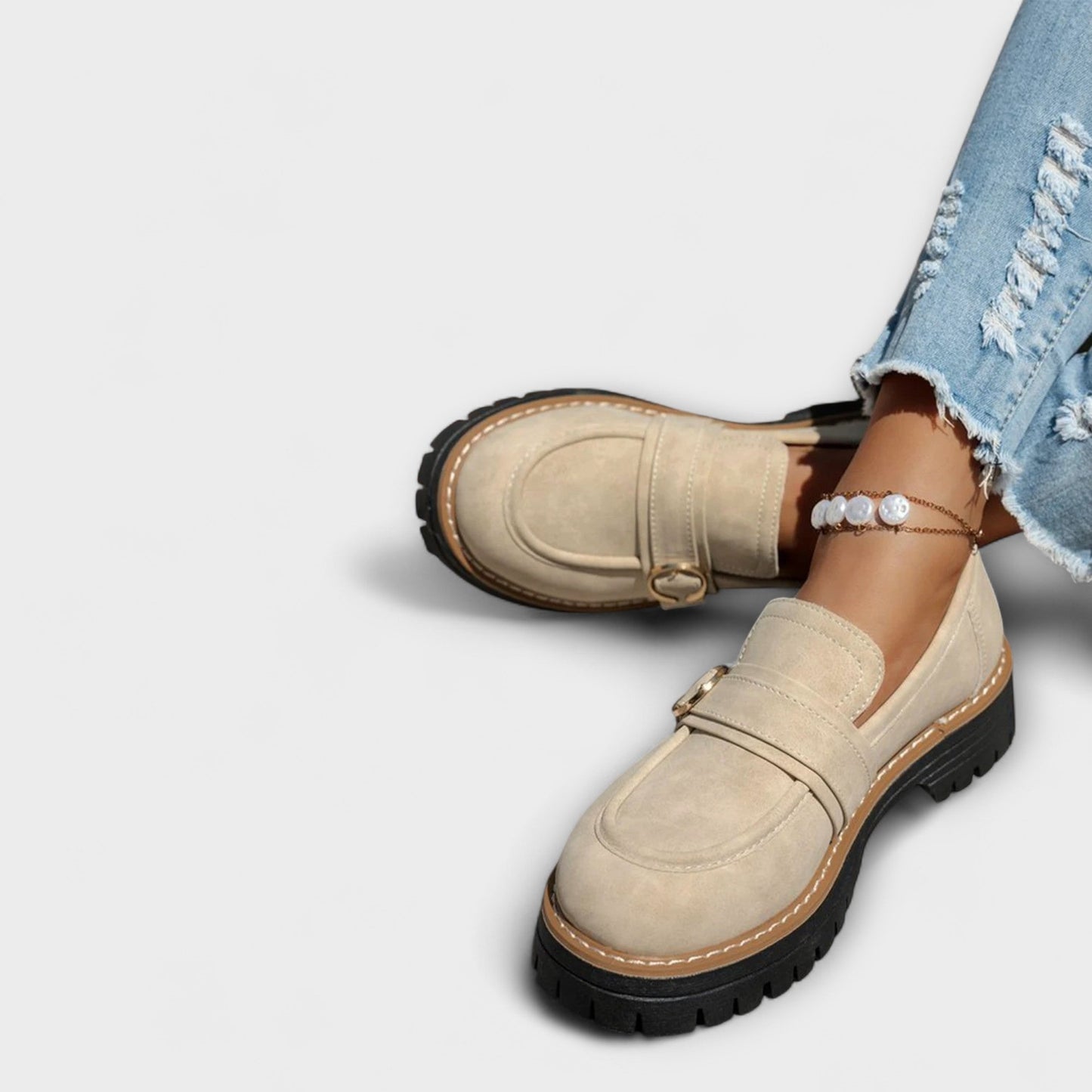 Astrid™ | Casual Loafers with Round Toe
