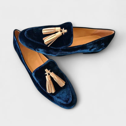 Carina™ | Vintage-inspired Loafers with Tassels