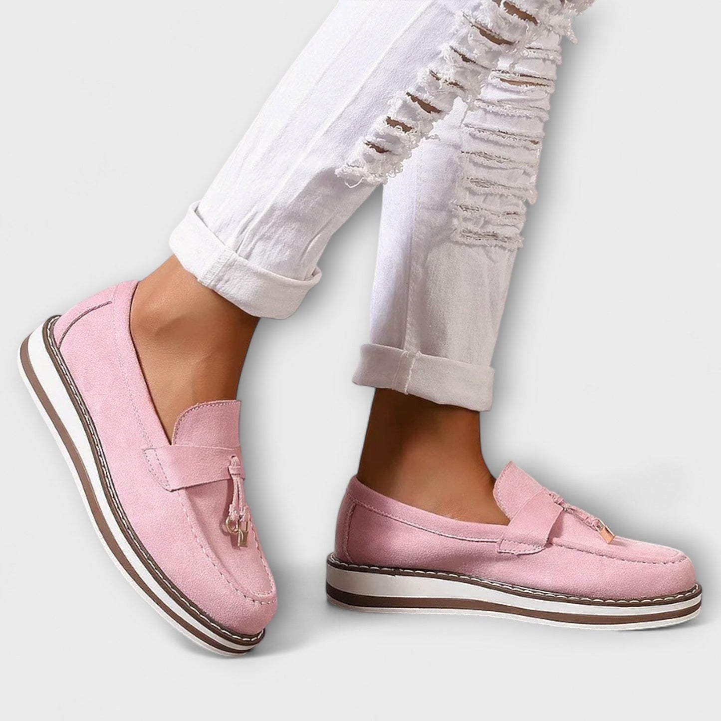 Ebba™ | Casual Loafers with Round Toe
