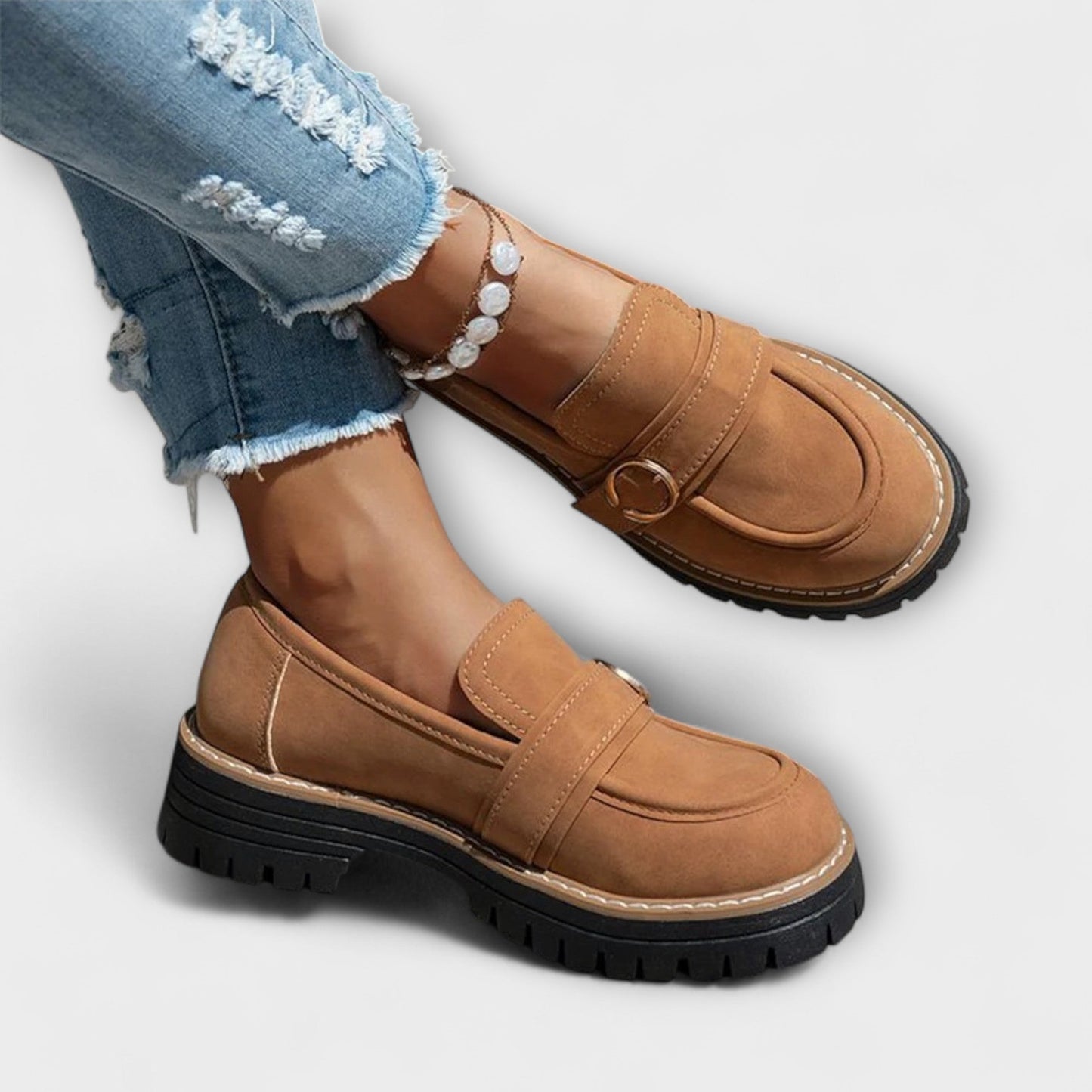 Astrid™ | Casual Loafers with Round Toe