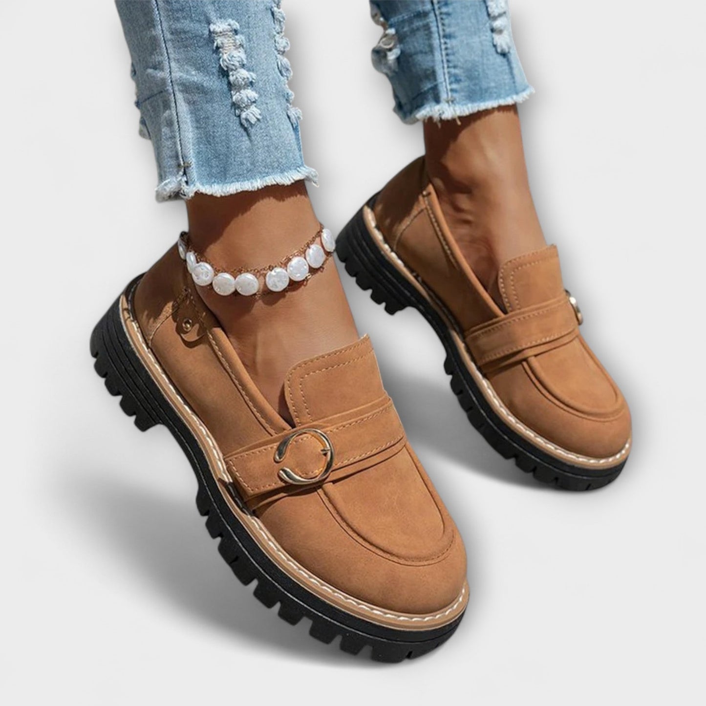 Astrid™ | Casual Loafers with Round Toe