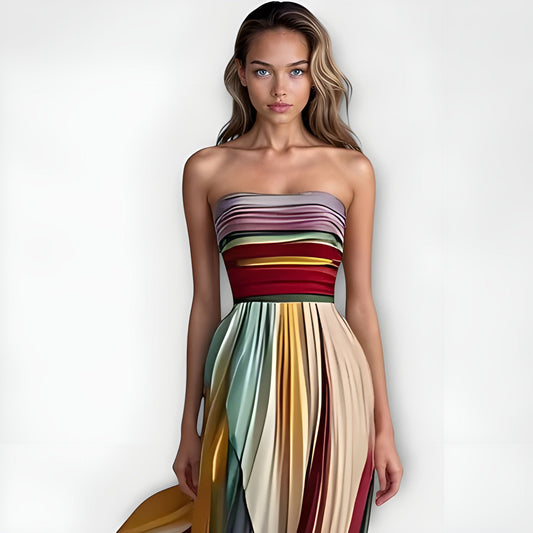 Alva™ | Colourful Sleeveless Dress