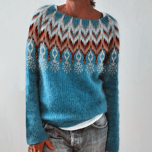 Saga™ | Chic Retro Sweater